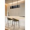 Nuvo Blaine, 38 Inch LED Island Pendant, Matte Black, Acrylic Lens 62/2161 - alternate 7